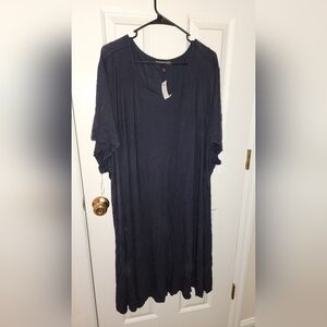 Lane Bryant Navy Blue Dress 38/40